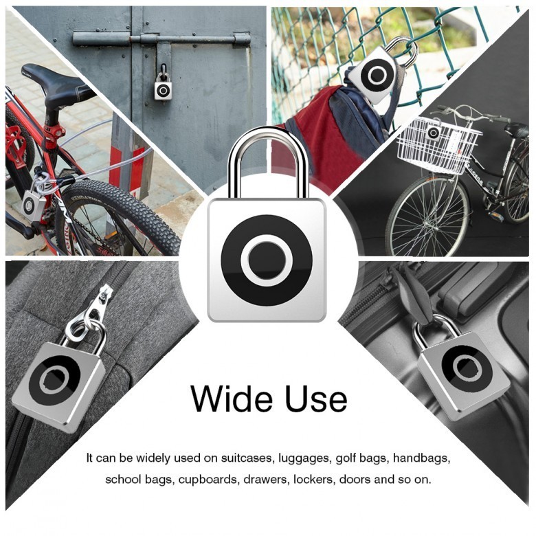 Smart Fingerprint Padlock