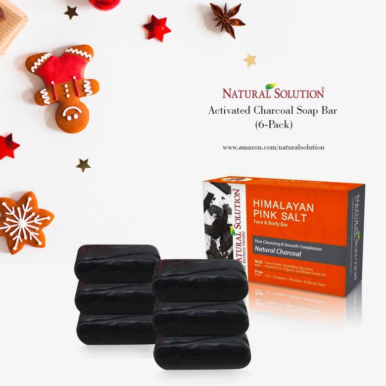 Natural Solution Activated Charcoal Soap Bar