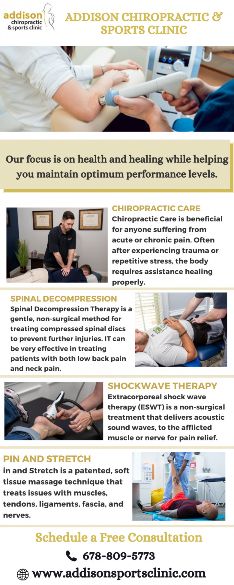 Chiropractor Pin And Stretch | Addison Chiropractic & Sports Clinic
