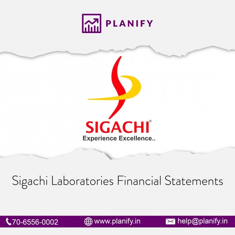 Sigachi Laboratories Balance Sheet