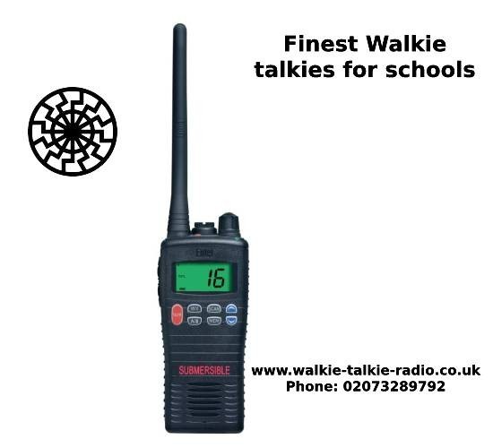 Walkie talkies for schools