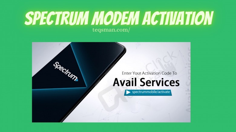 Spectrum Modem activation