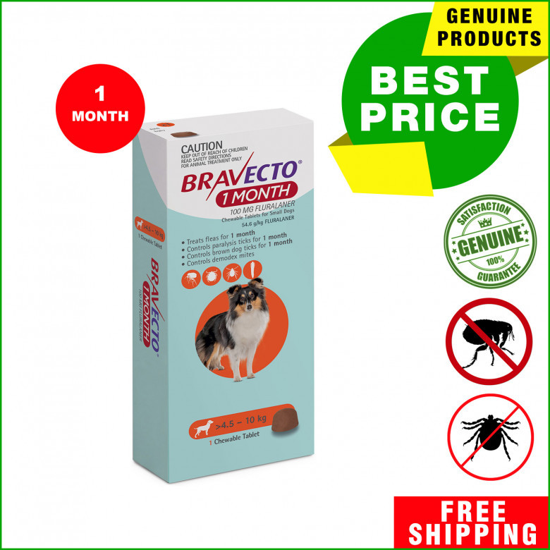 Bravecto-1Month-small-dog-4.5-10kg-orange