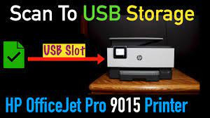 hp 0jpro 9015 printer scan to memory device