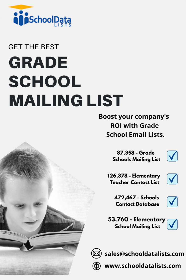 Grade School Mailing List - SchoolDataLists