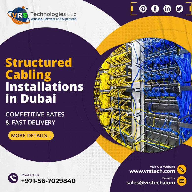 We Offer Latest Structure Cabling Installation Services
