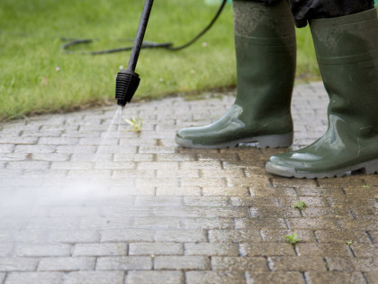 Concrete Pressure Washing