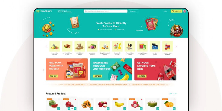 Snapshopy- An On-Demand Grocery Delivery Application | Codiant Software Technologies