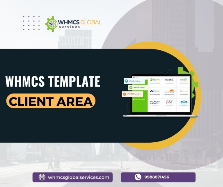 WHMCS Template Client Area