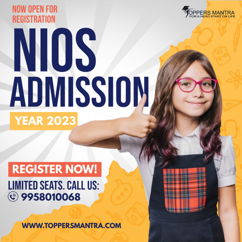 NIOS ADMISSION YEAR 2023