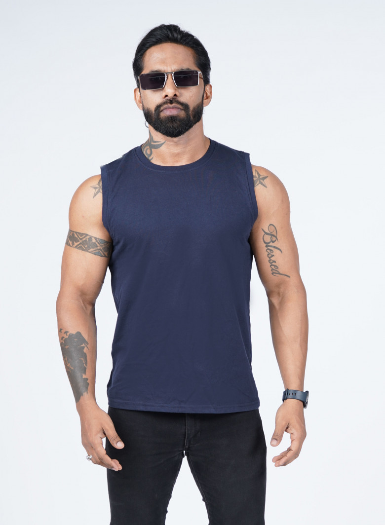 Recycled Tank Top | Slim-Fit Tank Top in Recycled Fabric- Fe Brand.