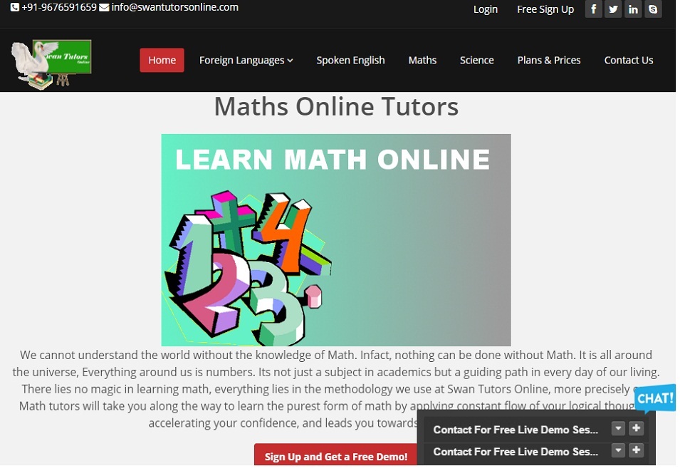 Maths Tutors Online - Swan Tutors Online