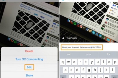 How to Edit a Filter After Posting in Instagram