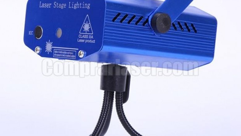 La comparación de punteros láser