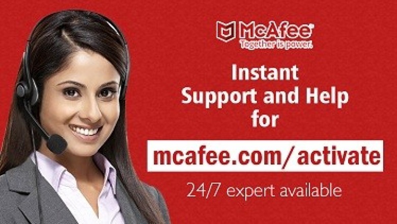 How to activate mcafee products