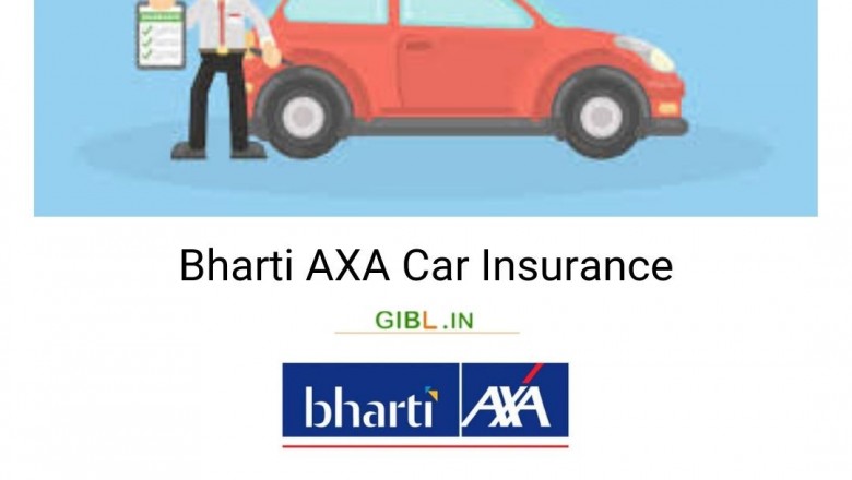 Get benefits of Bharti AXA  Car Insurance Renewal from GIBL.IN