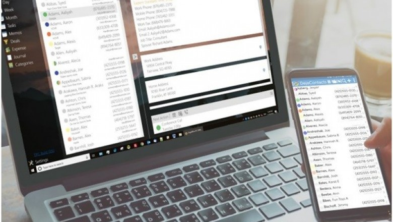 Sync Data to Phone and PC with PC CRM