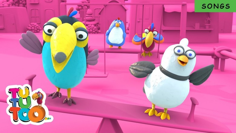 Nursery rhymes for kids toddlers | tutu too songs for children