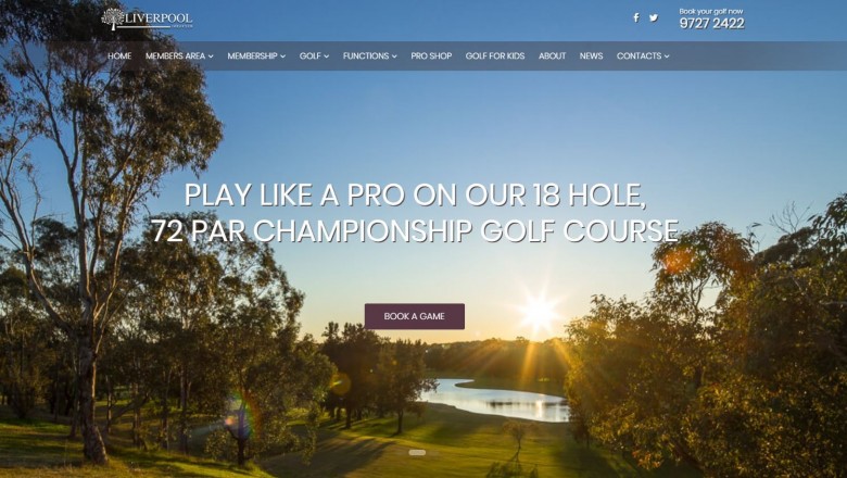 Attend professional golf courses sydney