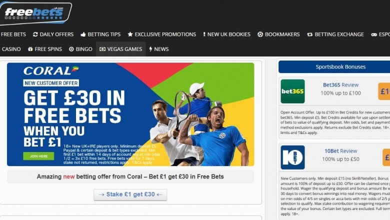 Check out the Coral Free Bet