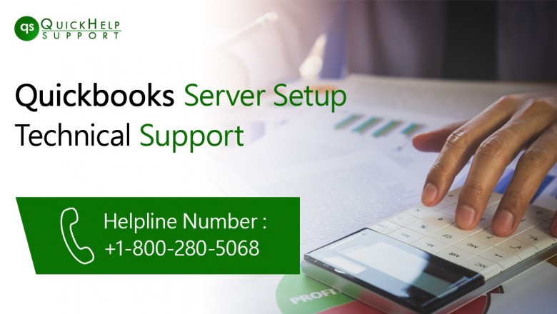Quickbooks client server setup call us +1-800-280-5068