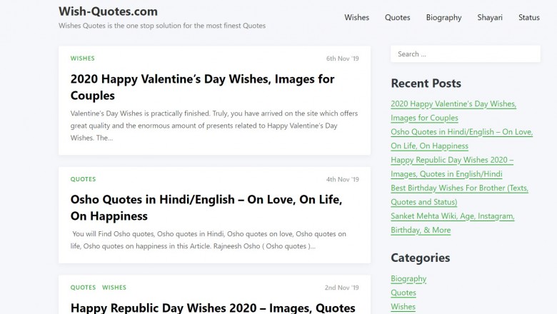 Famous Quotes, Wishes | Celebs Biography