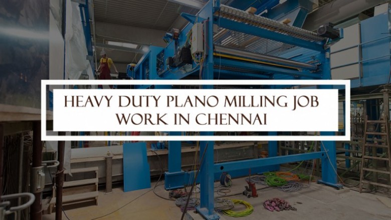 Heavy duty plano milling job work Chennai | SRS Engineering Works