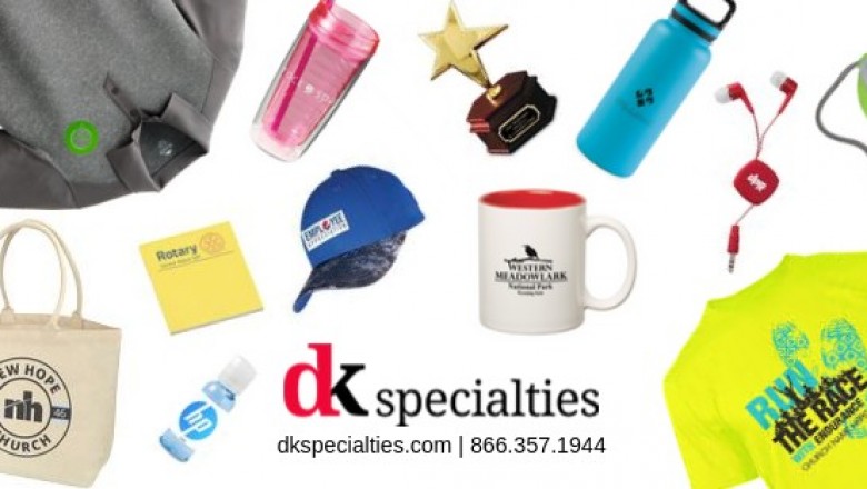 Promotional personalized items by Dk specialties
