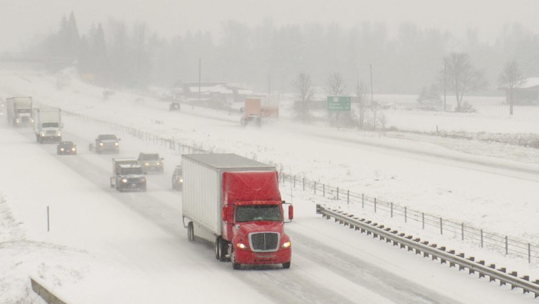 car transport in winter