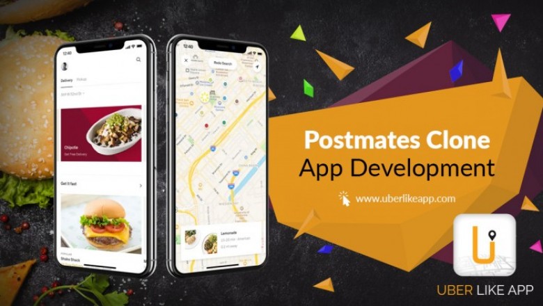Postmates Clone App - On-demand delivery application