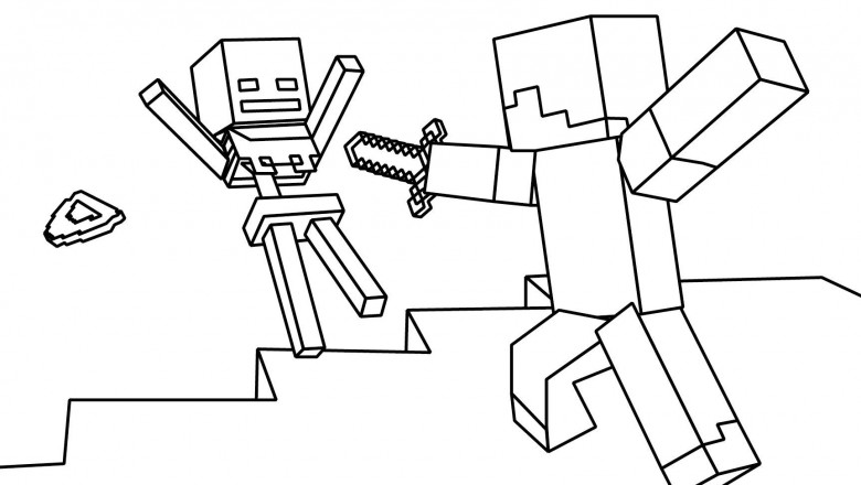 Minecraft Coloring Pages - Free Printable Coloring Pages at ColoringOnly.com