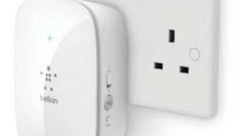 AC 750 wireless-AC range extender .