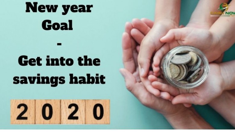 New year Goal - Get into the savings habit