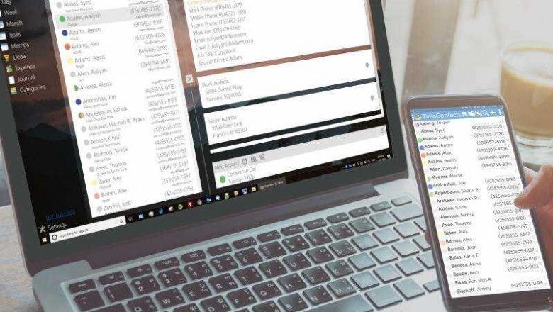 DejaOffice PC CRM by CompanionLink puts Customer Relations First