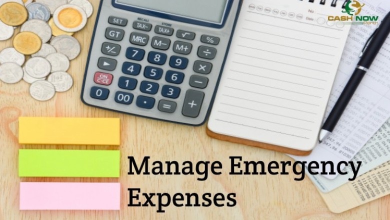 Manage Emergency Expenses