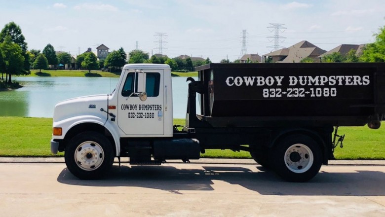 Dumpster rental services in cypress