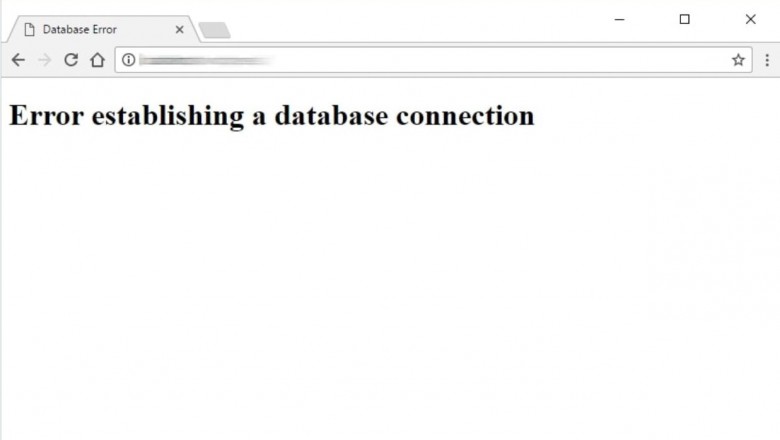 What is the WordPress database connection error and how to fix it?