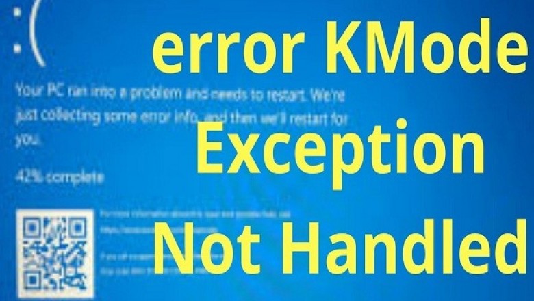 How to Fix KMODE Exception Not Handled Error in Windows 10