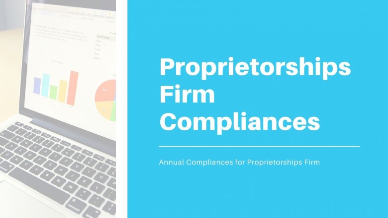 Annual Compliances for Proprietorship Company