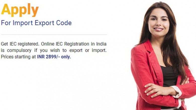 Iec code registration, import export license online application