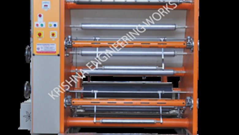 Inspection Doctoring Slitting Machine, Slitting Rewinding Machine