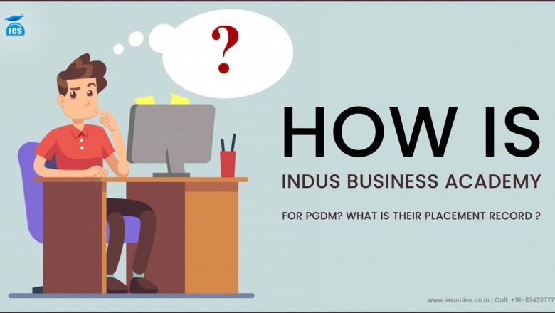 placement record in Indus Business Academy, Bangalore for PGDM