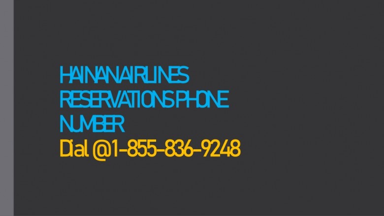 Hainan Airlines Reservations | Number | Manage Flight Booking