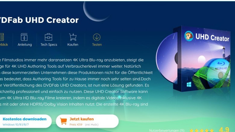 UHD Erstellen | DVDFab UHD Creator ist die erste 4K UHD Authoring Software auf Verbraucherebene, zum Herstellen von hausgemachten 4K Ultra HD Blu-ray