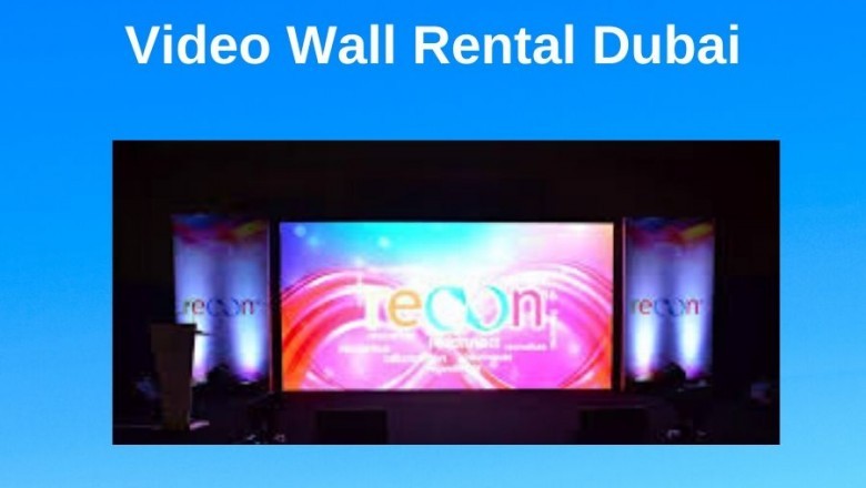 Key Things to Know About LED Video Wall Hire in Dubai
