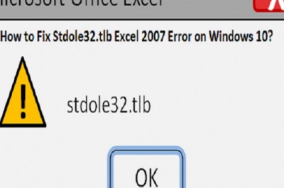 How to Fix Stdole32.tlb Excel 2007 Error on Windows 10?