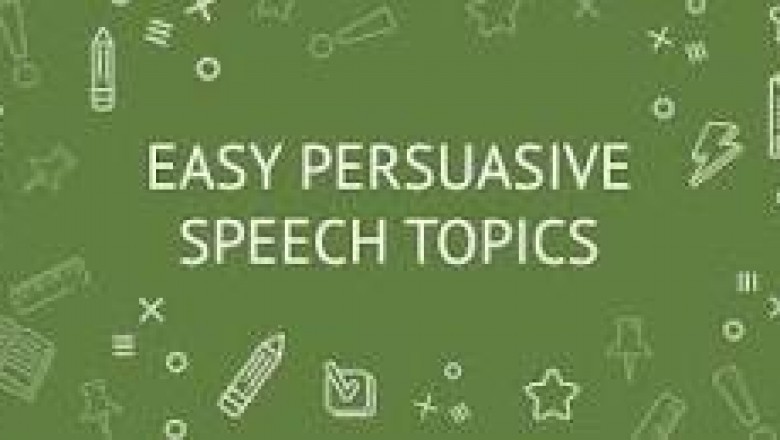 persuasive speech topics
