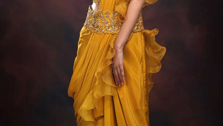 The Dhoti Saree is most stylish outfits