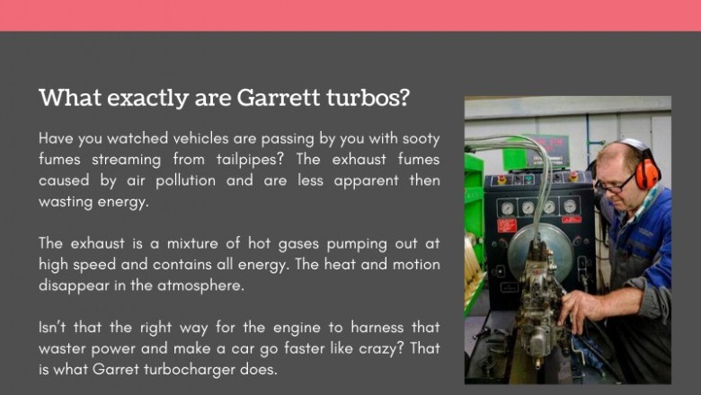 How does a Garrett turbo work?