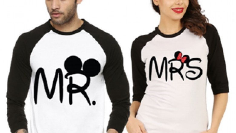 Get best Matching Couple t shirts with affordable cost